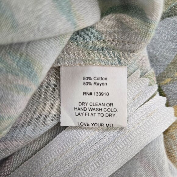 NWT Show Me Your MuMu Floral Lauren Tie Mini Dress Size Large - Picture 10 of 10